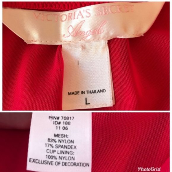 Victoria’s Secret Red Babydoll  - Size Large - Picture 5 of 5